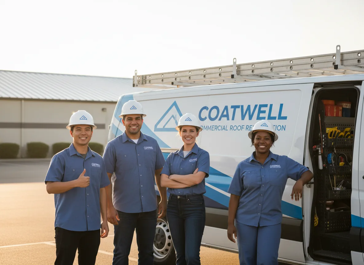 Commercial roof coating company in Vienna, ME